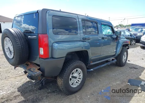 2006 Hummer H3 Suv z USA, uszkodzony, nr VIN 5GTDN136268137341